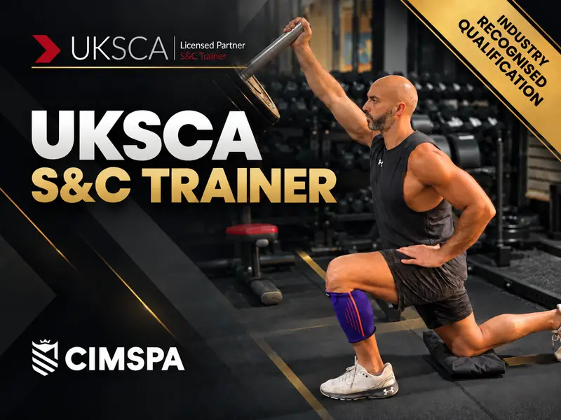 UKSCA S&C Trainer industry recognised qualification course campaign